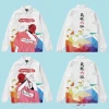 Coach lapel jacket 2020 Trendy red jacket for men, class uniform design, party customization, group printed LOGO details Picture